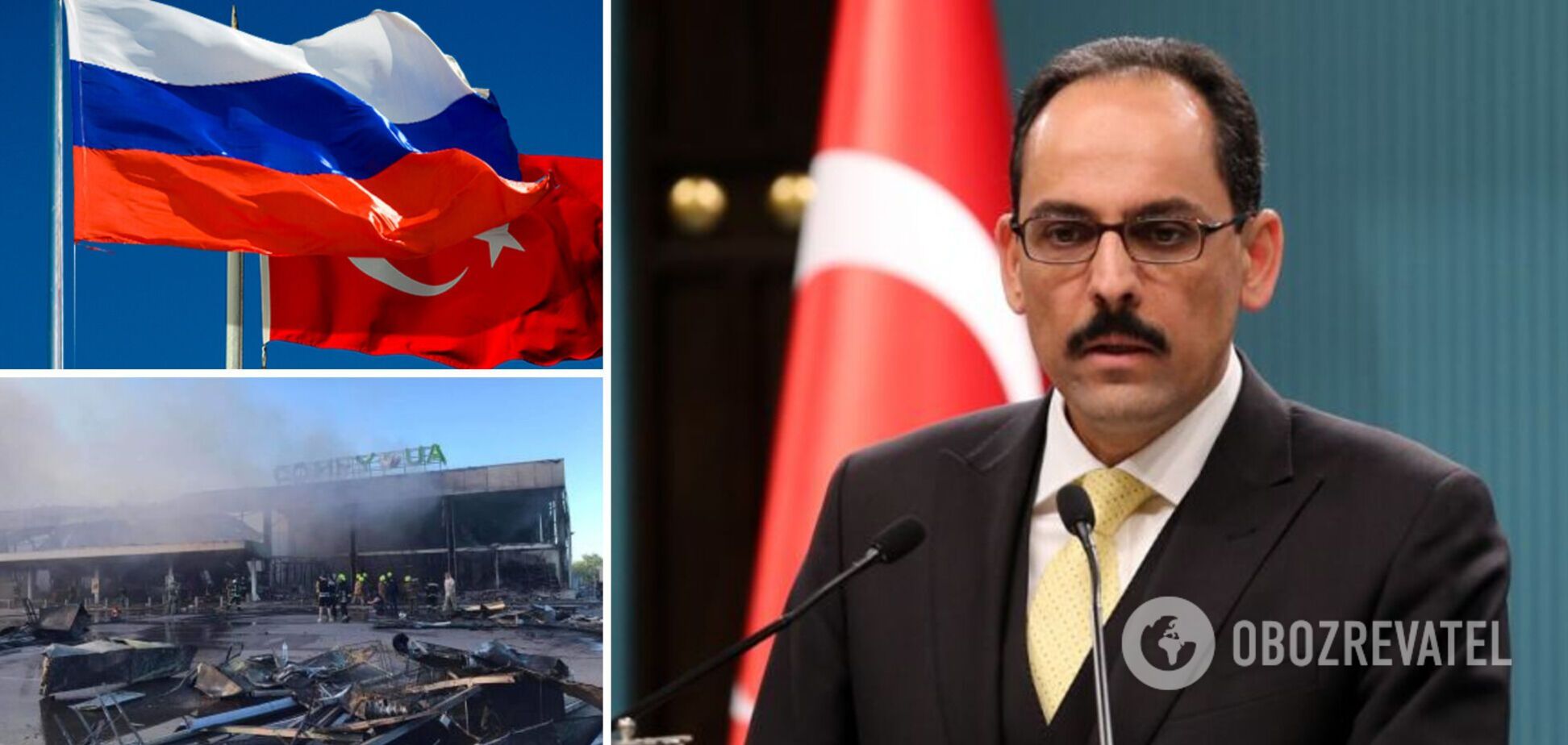 Калин розповів, чи введе Туреччина санкції проти РФ