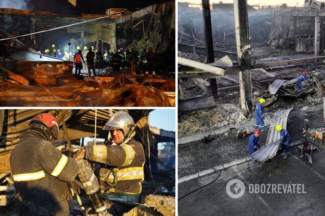 Число жертв ракетного удара РФ по ТЦ в Кременчуге возросло: найдены тела еще 7 человек. Фото и видео
