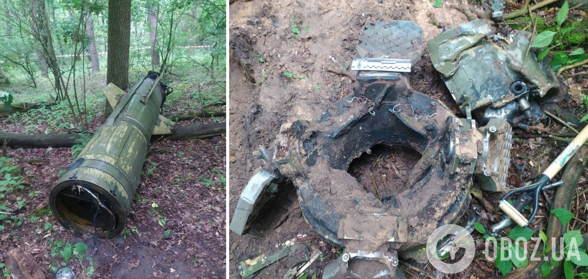 Уламки знайшли в Броварському районі Київщини