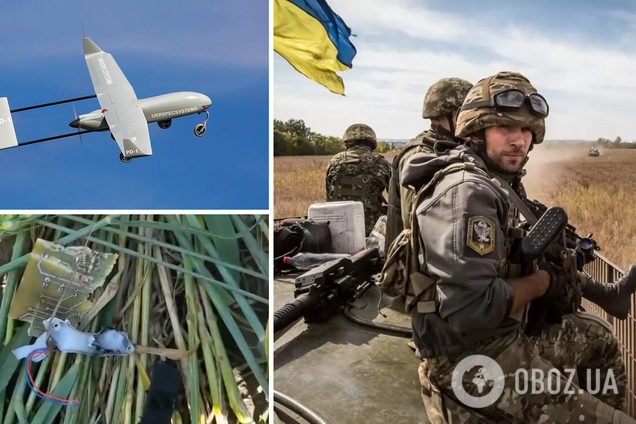 На Сумщине украинские защитники 'приземлили' дрон со взрывчаткой: от вражеской техники осталась одна деталь. Видео