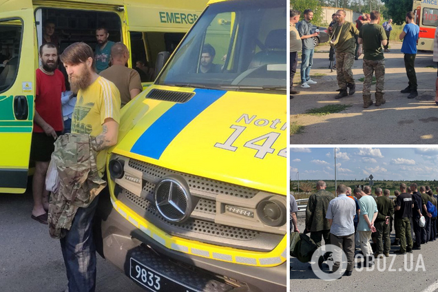 З'явилися перші фото масштабного обміну полоненими: українські захисники вже на батьківщині