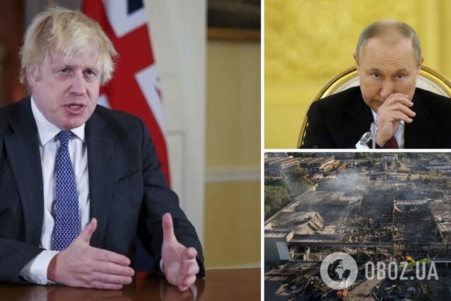Джонсон назвав Путіна прикладом токсичної маскулінності