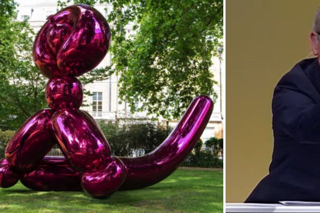 Скульптура Кунса Balloon Monkey продана Пинчуками за $11,5 млн: деньги направят на гумпомощь
