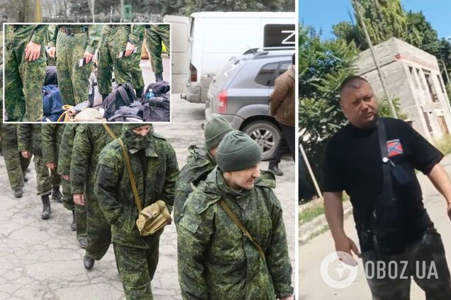 'Ви задовбали вже своєю війною': в окупованій Макіївці жінка відбила чоловіка від мобілізації. Відео
