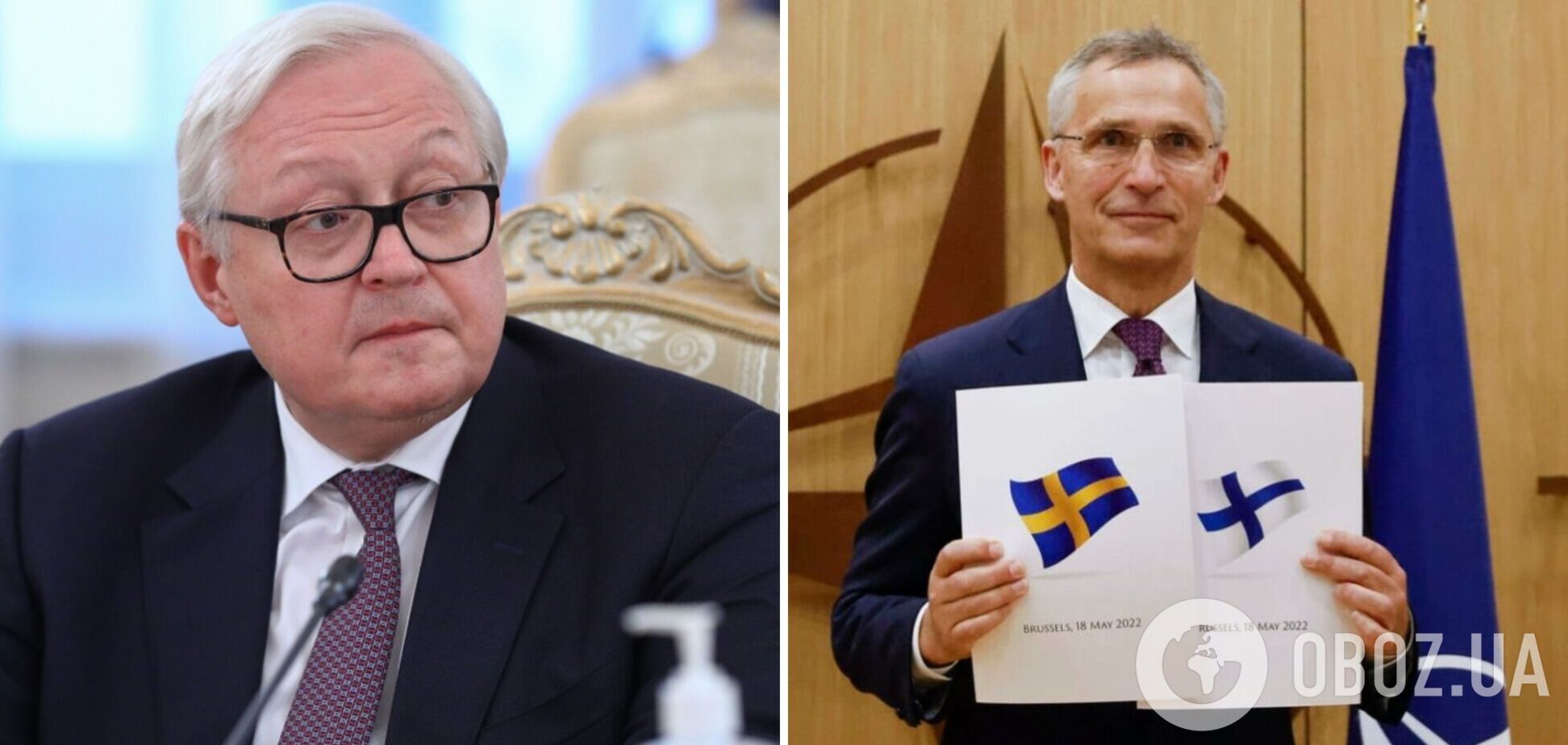 В РФ отреагировали на вступление Швеции и Финляндии в НАТО