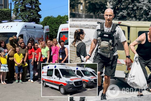 Дніпро передав військовим три сучасні реанімобілі для порятунку життів українців