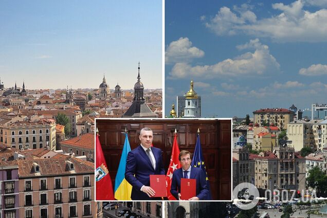 Мэры Киева и Мадрида подписали Меморандум о побратимстве