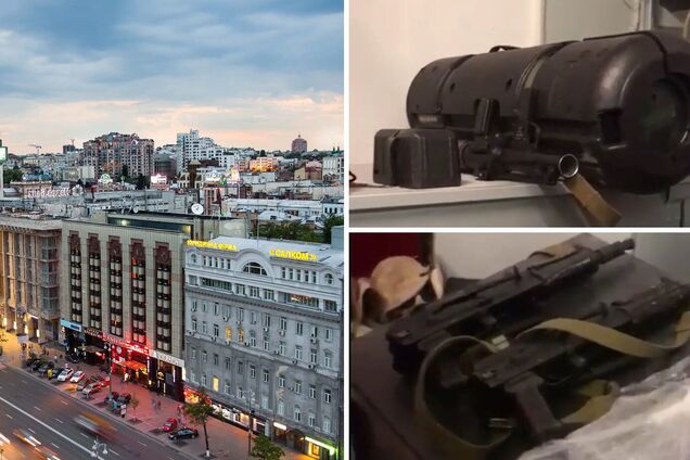 У готелі знайшли склад зброї