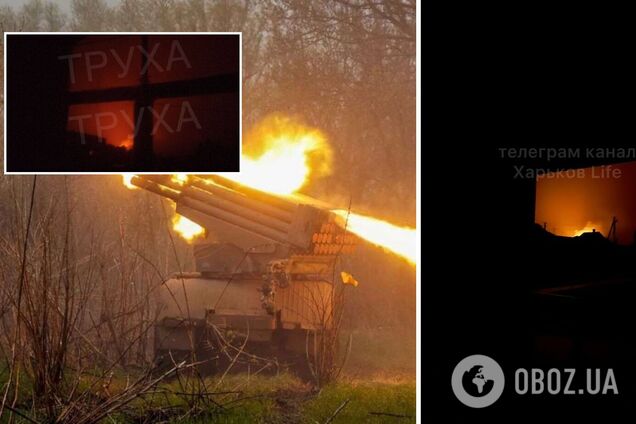 Окупанти вдарили ракетами по Безлюдівці на Харківщині, почалася пожежа. Фото