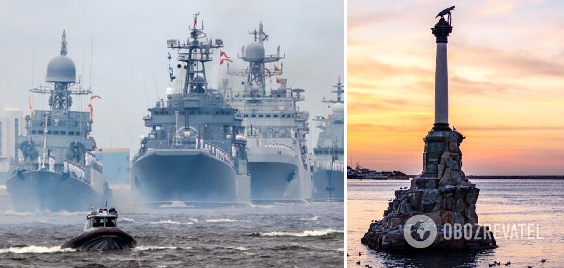В Севастополе российские корабли прячутся за гражданскими судами и запускают по Украине ракеты