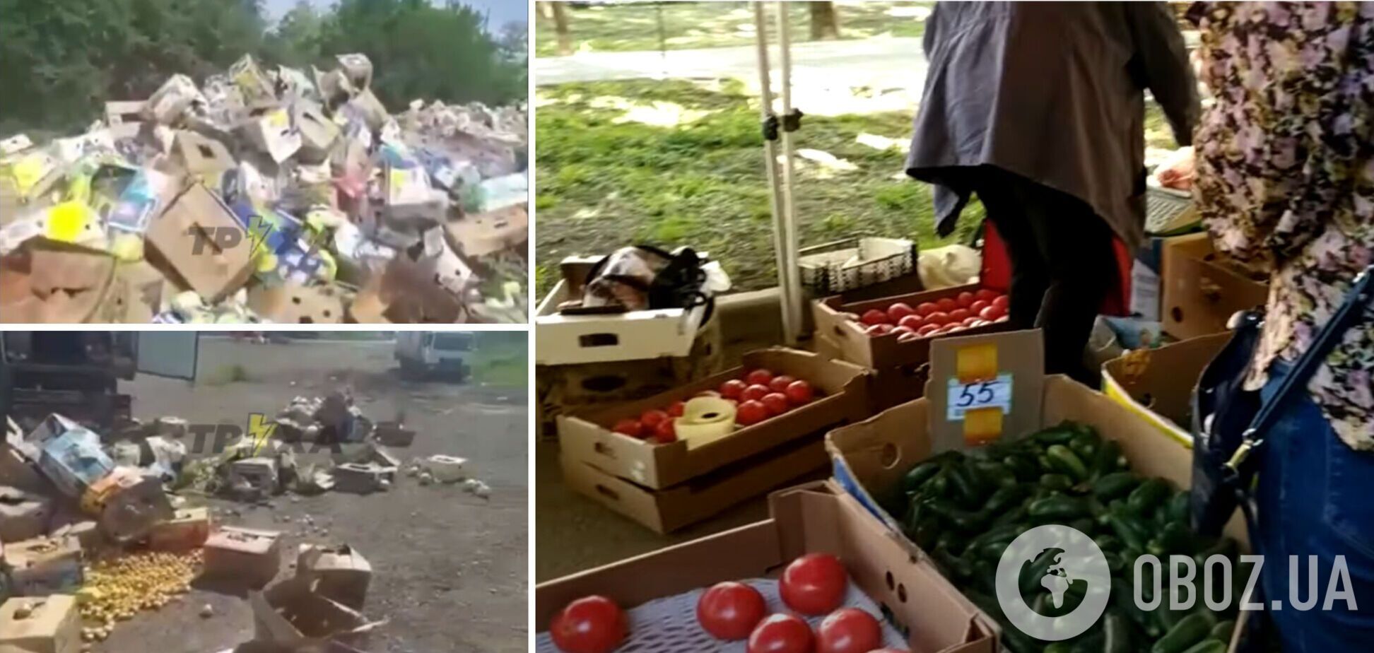 Фермеры оккупированной Херсонщины выбрасывают овощи: оккупанты устроили террор