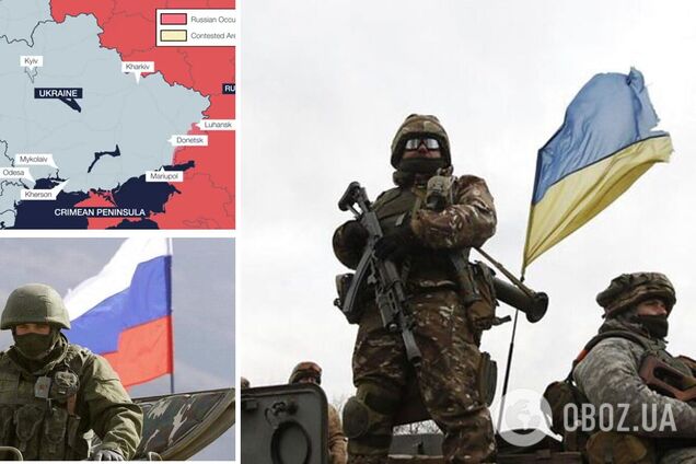 Росія вибрала 'стратегію виснаження': міноборони Британії показало динаміку боїв в Україні за 100 днів