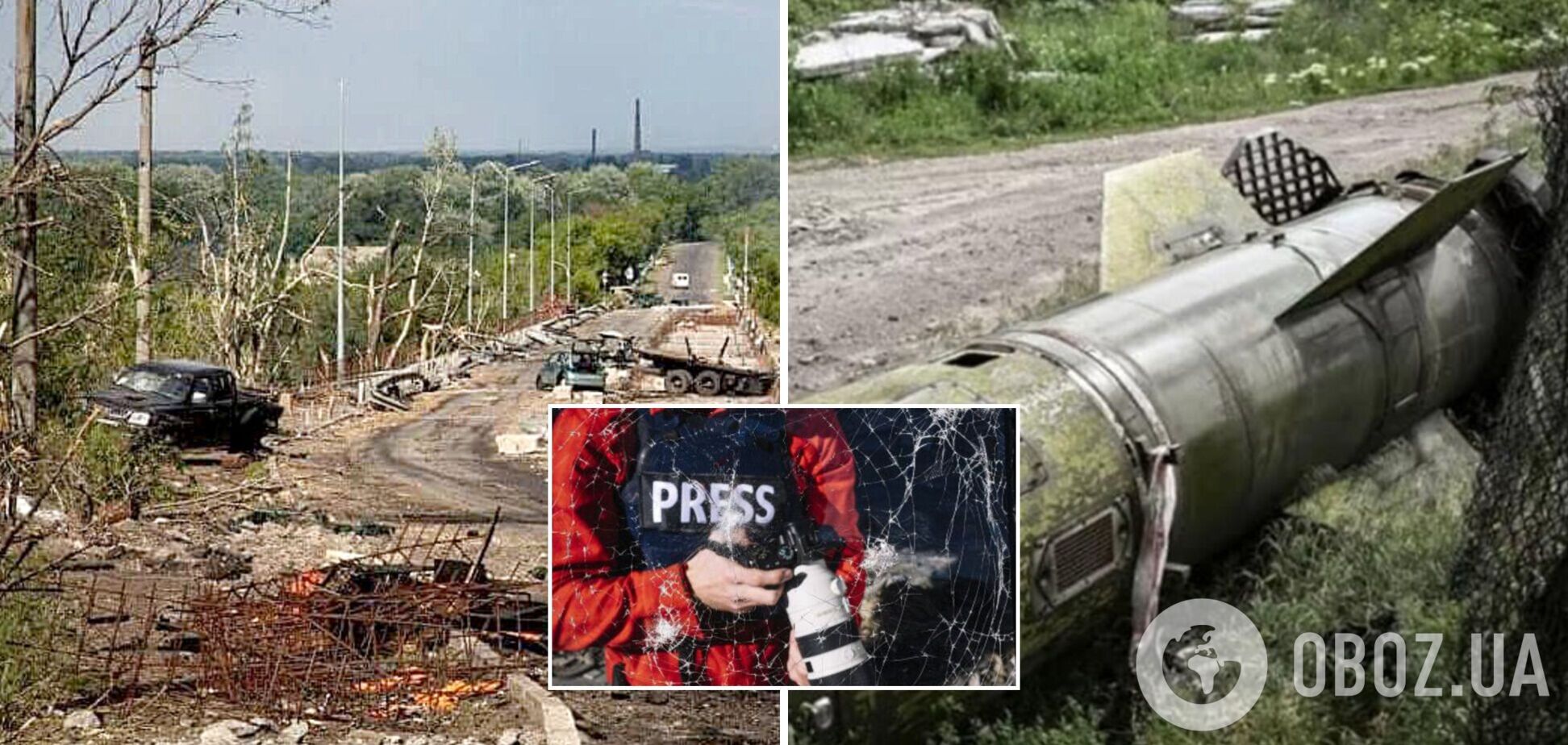 Под Северодонецком ранили двоих репортеров Reuters, их водитель погиб