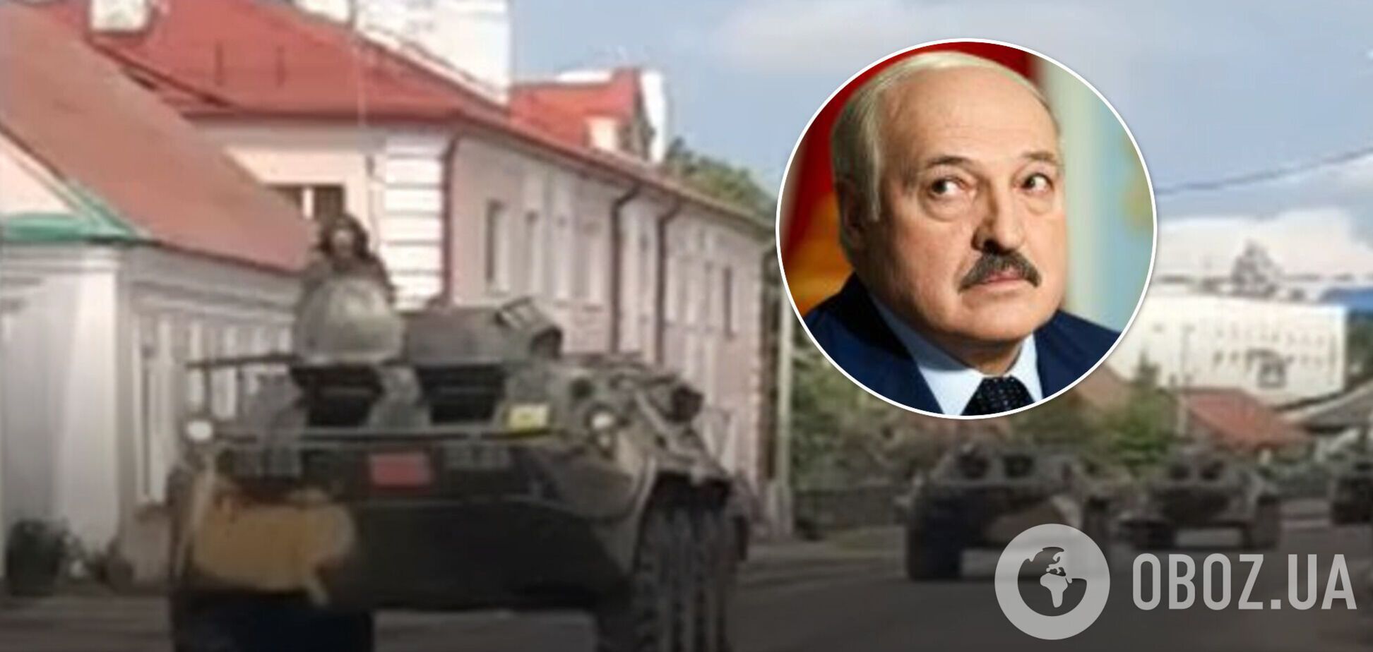Появилось видео передвижения военной техники в Беларуси