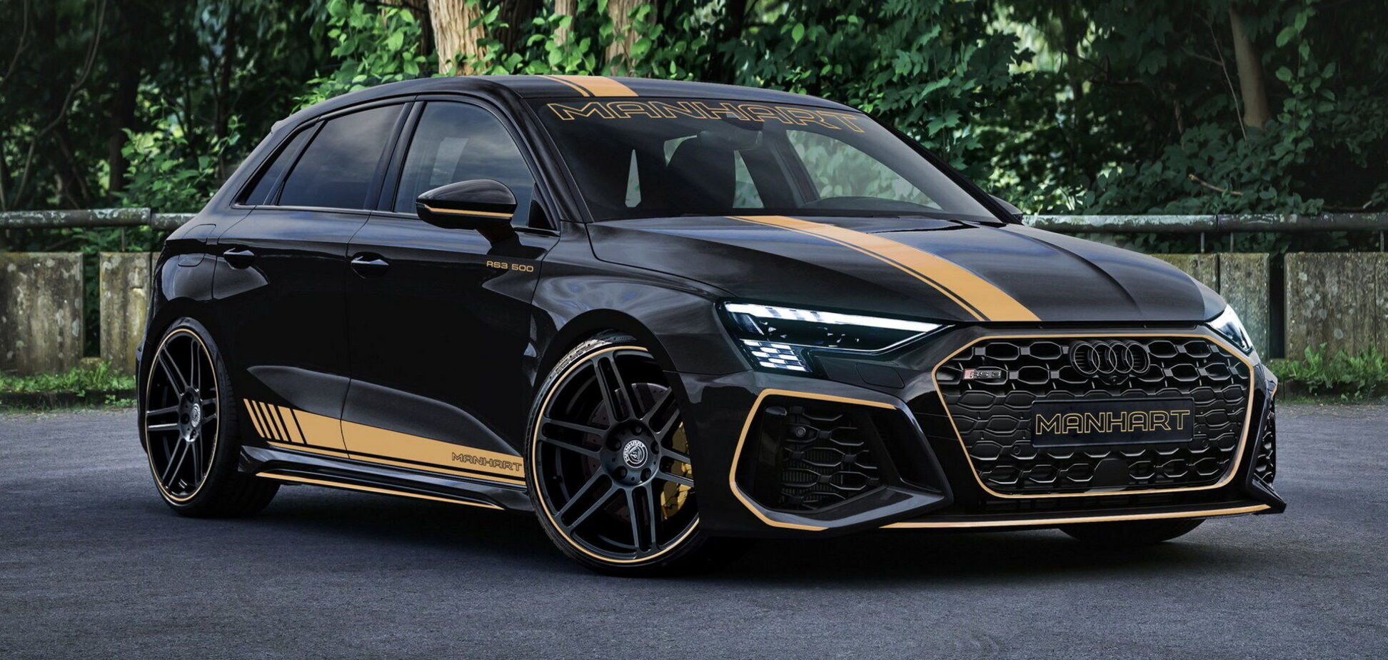 Manhart показал тюнингованные Audi RS3