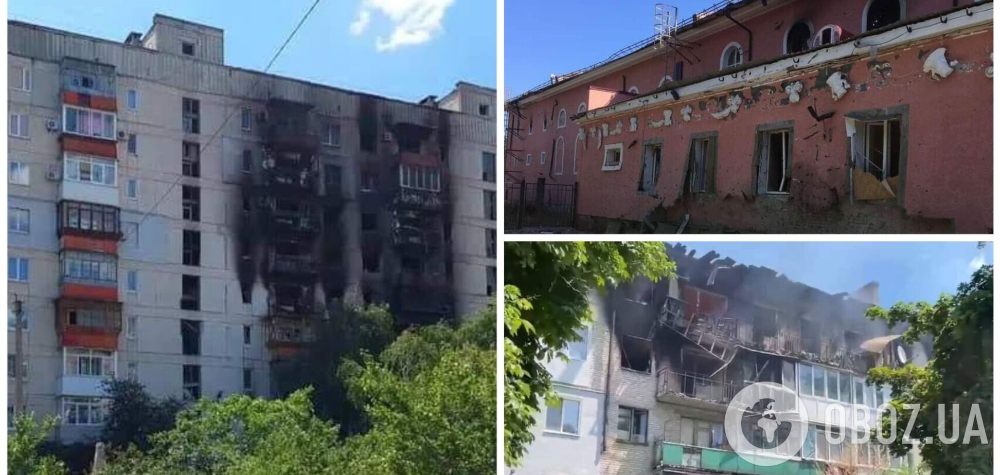 Враг совершил авианалеты на Лисичанск: ударили по НПЗ и отделению полиции. Фото