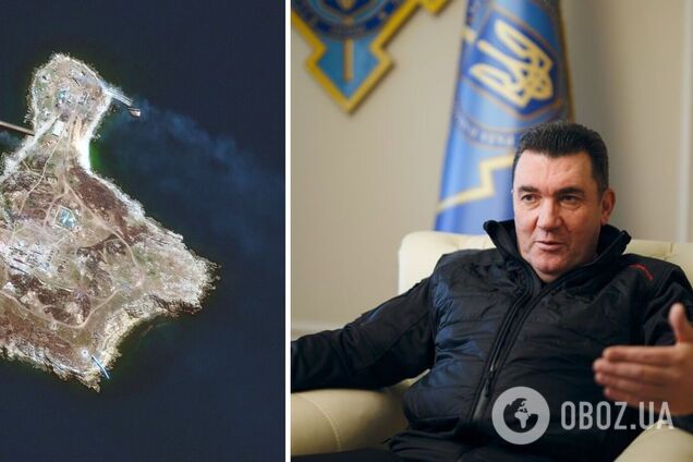 Данілов висловився про втечу окупантів зі Зміїного