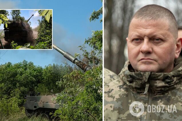 Залужний від імені ЗСУ подякував Польщі за 'Краби', які вже працюють на передовій. Фото