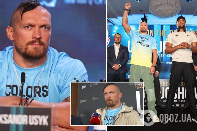 'Надихають мене': Усик в ефірі британського ТБ звернувся до українців перед реваншем із Джошуа
