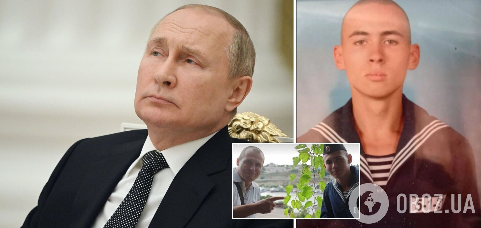 Батько загиблого на 'Москві' строковика обізвав Путіна виродком, але заявив про готовність воювати проти ЗСУ