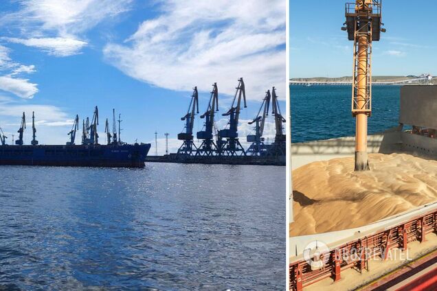 Краденное у Украины зерно россияне вывозят за границу