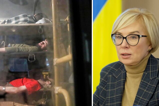 Раненые 'азовцы' писали из Еленовки, что им там устроили 'Бухенвальд', – Денисова