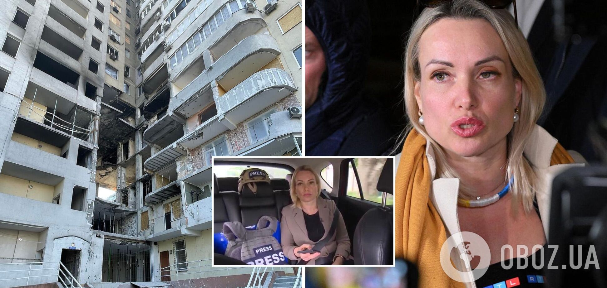 Овсяннікова сфотографувала наслідки обстрілів Одеси окупантами