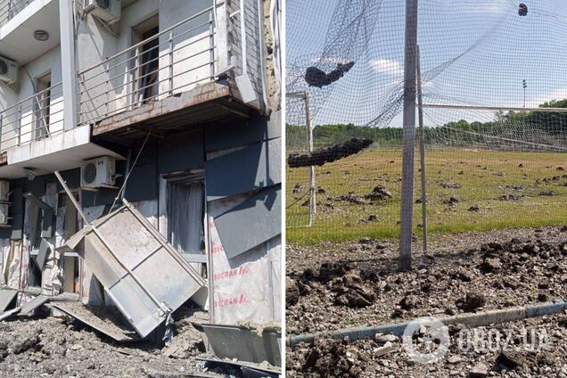 Оккупанты обстреляли базу ФК 'Металлист' на Харьковщине: последствия атаки показали на фото