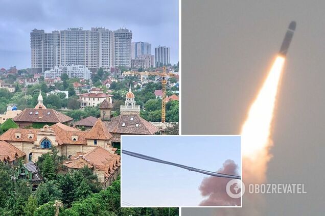 РФ завдала ракетного удару по Одещині, спалахнула пожежа: є постраждалі. Фото