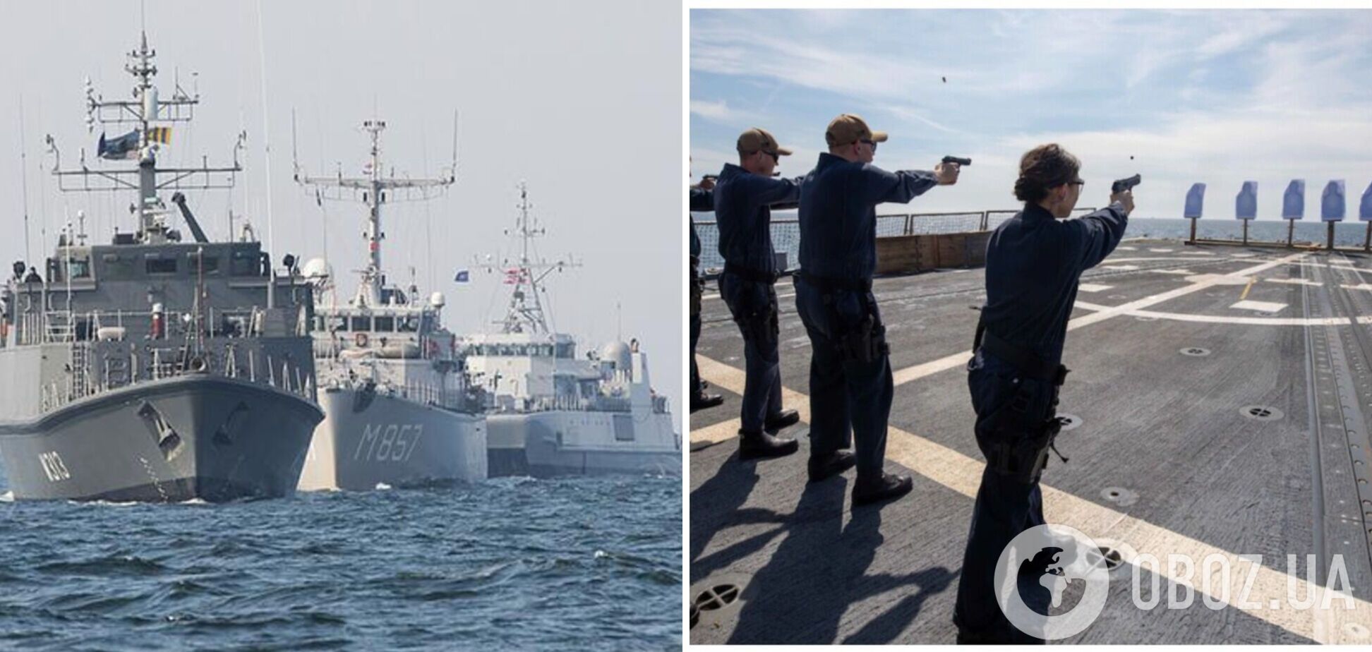 Країни НАТО влаштували масштабні військові навчання у Балтійському морі