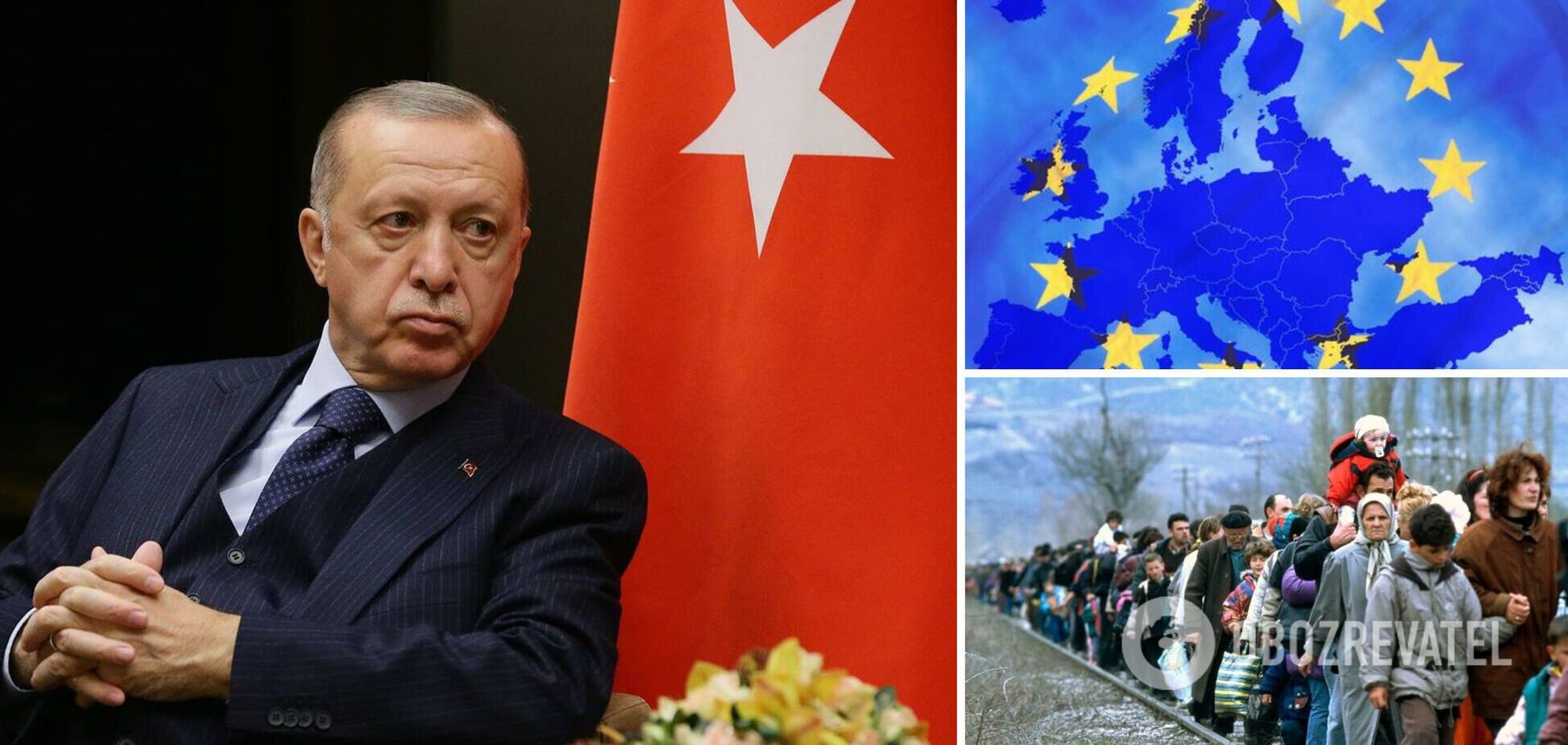 Эрдоган считает, что в странах Европы началась паника из-за войны