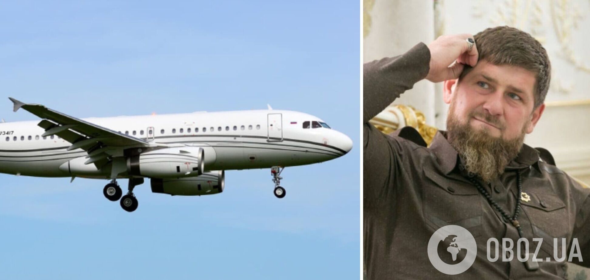 Кадыров сменил страну регистрации своего самолета за 80 млн долларов