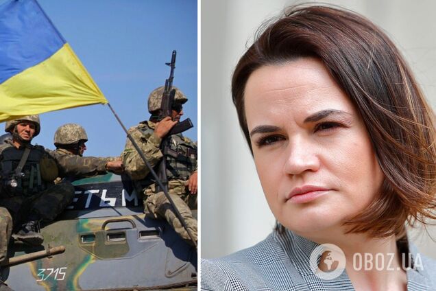 Тихановская рассказала о белорусах, которые готовятся воевать в Украине против РФ