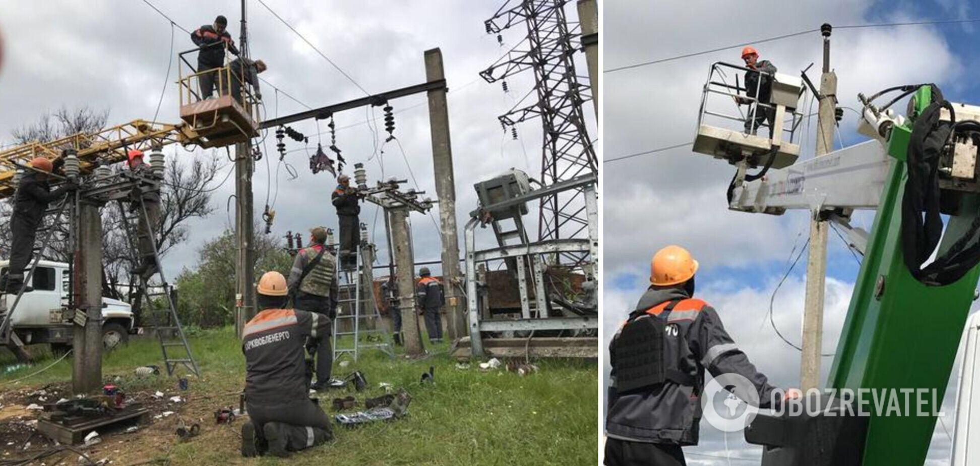 Энергетики пытаются починить сети после атак России