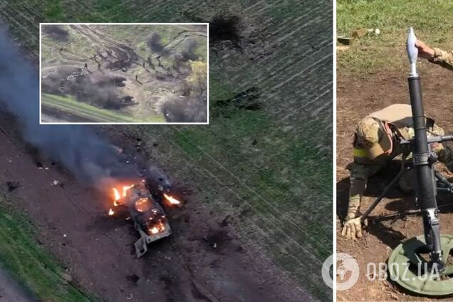 'Біжи, окупанте, біжи': з'явилося відео, як ЗСУ ганяють військових РФ за допомогою американських мінометів M224