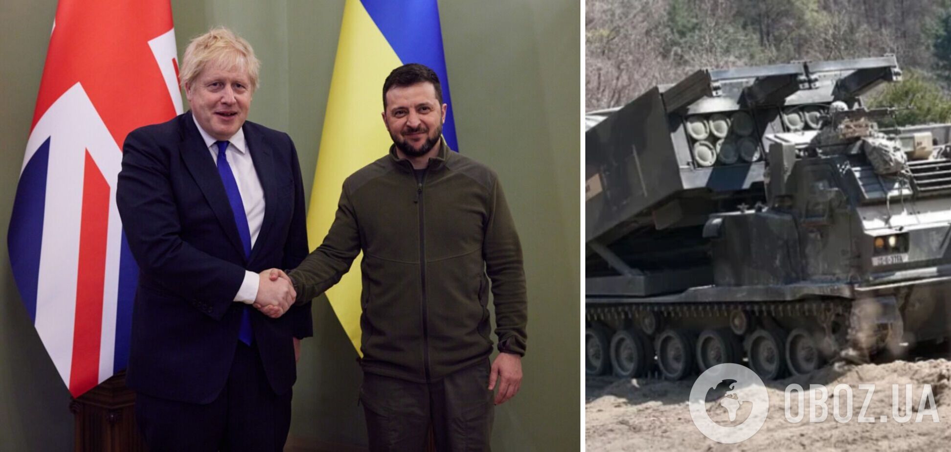 Зеленский и Джонсон обсудили оборонную поддержку