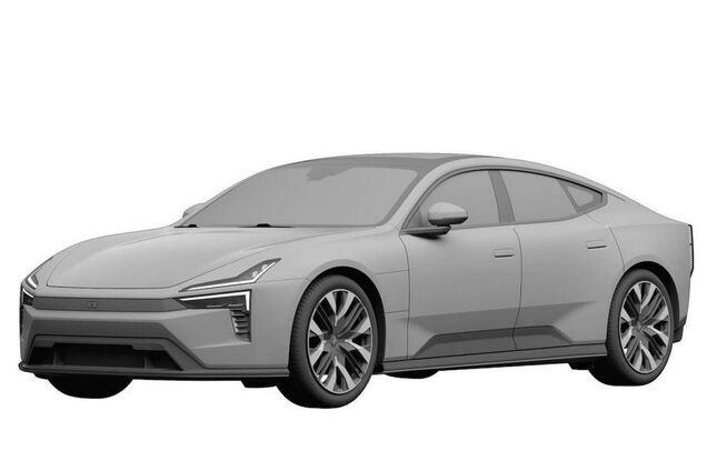 Polestar 5 рассекретили на патентных иллюстрациях