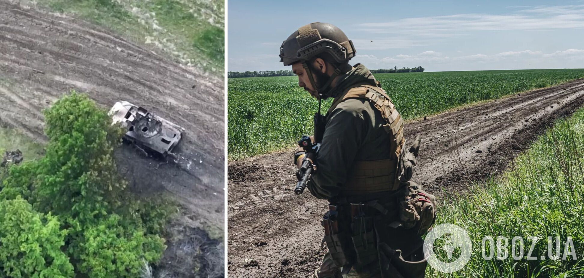 Українські воїни засікли ворожу БМП-2 і знищили її точним ударом. Відео