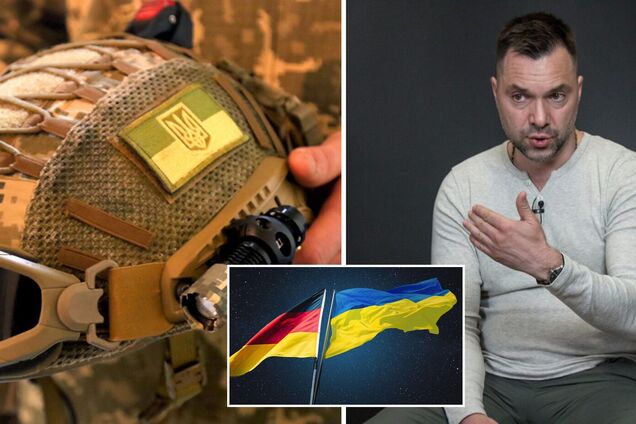 Арестович заявив, що Німеччина досі не поставила Україні обіцяні ще у січні каски