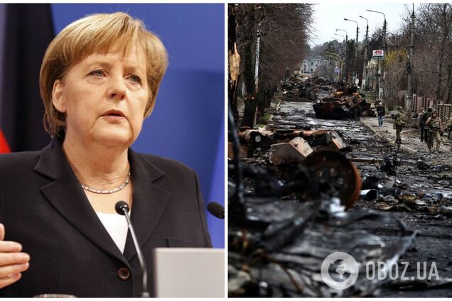 Меркель розповіла, чому замість поїздки до зруйнованої Бучі обрала подорож до Італії