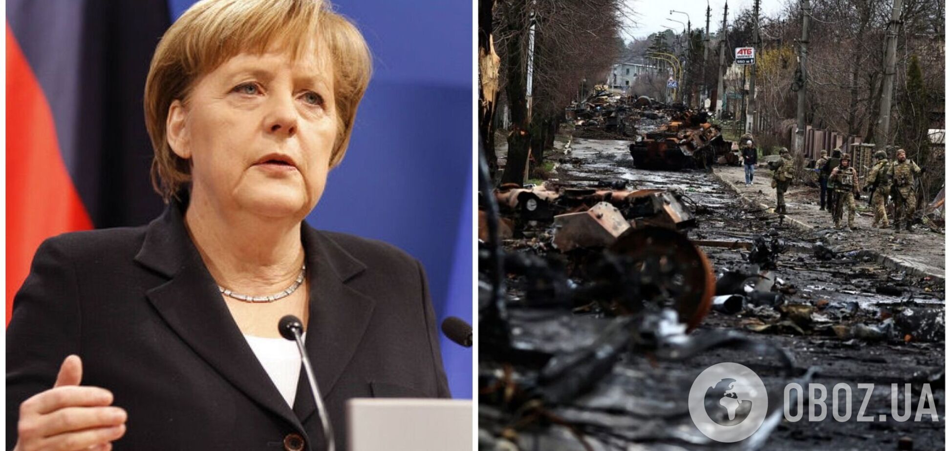 Меркель розповіла, чому замість поїздки до зруйнованої Бучі обрала подорож до Італії