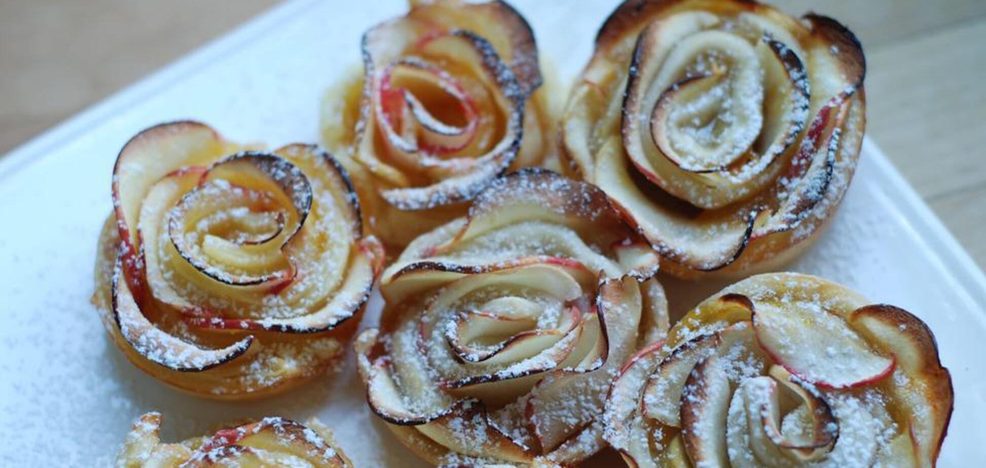 Печенье в виде розы: из какого теста приготовить десерт