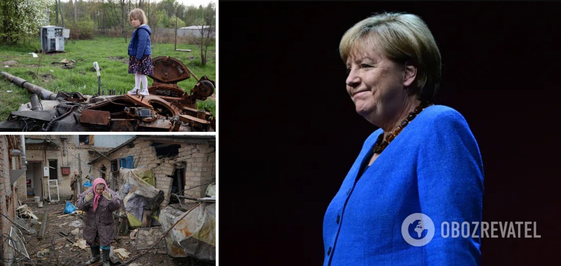 Меркель заявила, что не считает себя виновной в нападении РФ на Украину