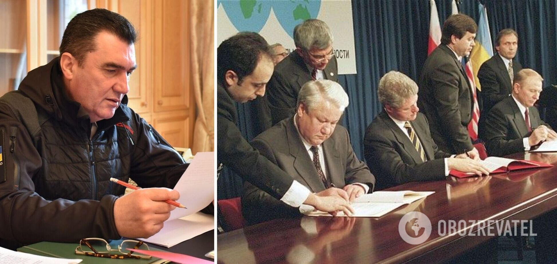 Данілов розкритикував дипломатів, які підписали Будапештський меморандум