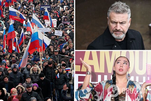 Жители России начали массово сдавать силовикам Агутина и Манижу, которые выступили против войны в Украине