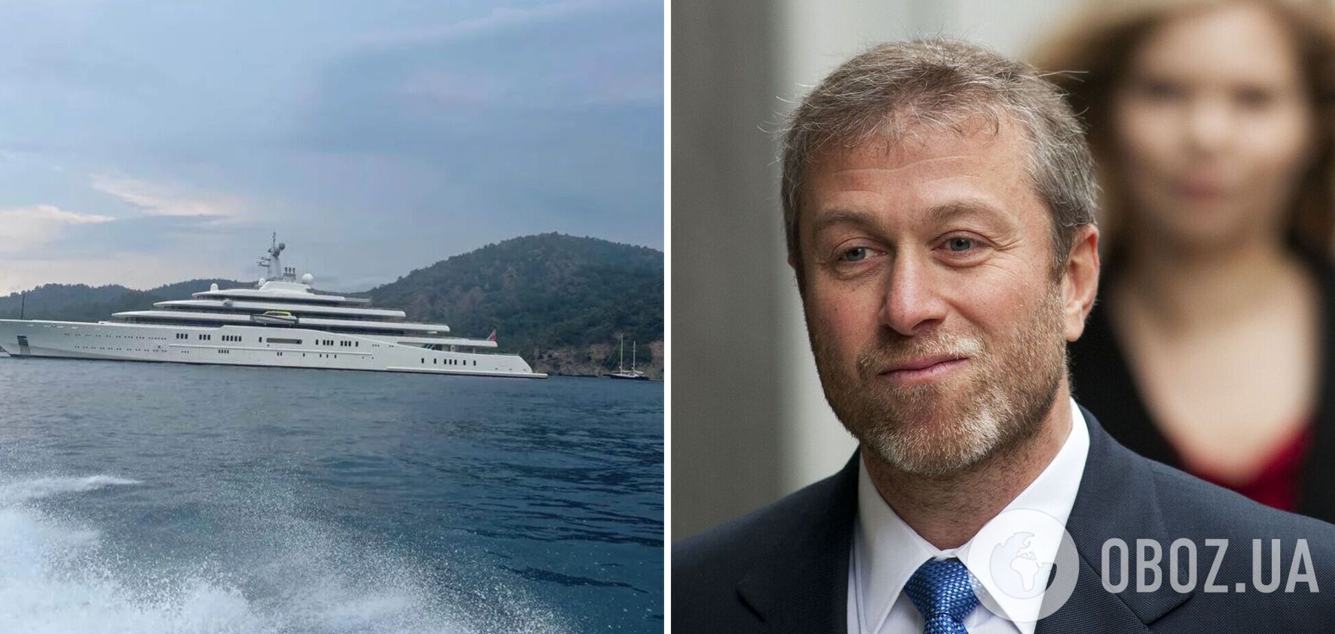 Яхта Абрамовича знаходиться в Туреччині