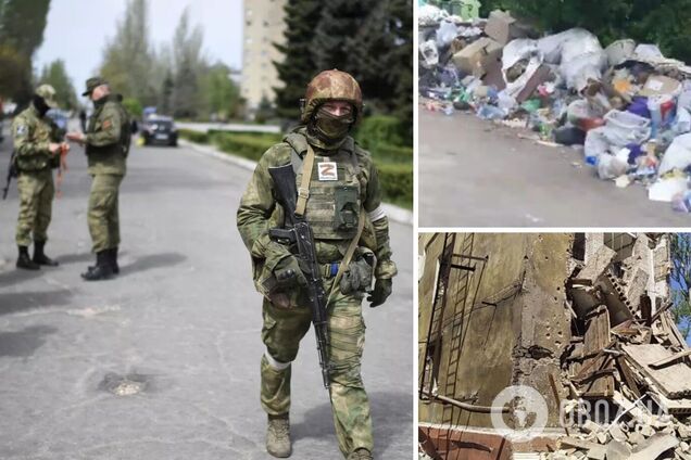 В Мариуполе улицы завалены мусором, оккупанты больше не ищут тел погибших под завалами. Видео