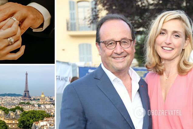 Колишній президент Франції Франсуа Олланд вперше одружився у 67 років. Як виглядає його обраниця-акторка