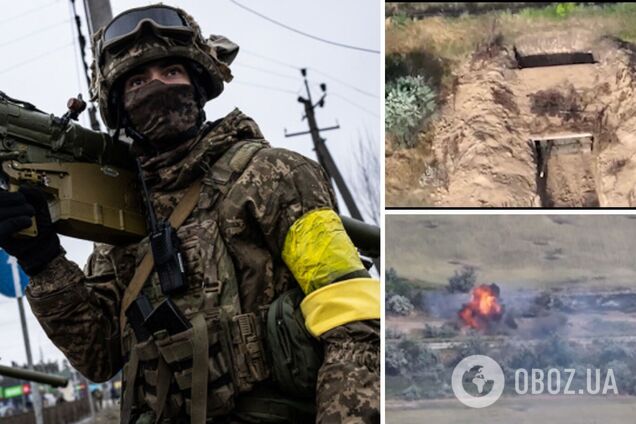 ЗСУ знищили приховані позиції окупантів та спалили замасковану техніку ворога. Відео