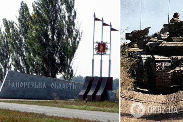 Оккупанты доставили на Запорожье старые танки